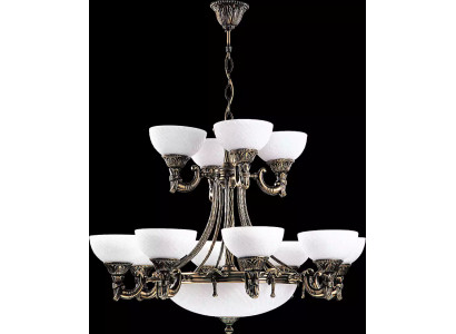 Lampe de plafond Plafonnier Lustre Lustre Verre Blanc Lampes Style Antique