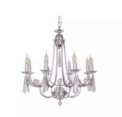 Noble lustre de plafond lampe couronne lustre cérémonial lustre blanc lustre de plafond