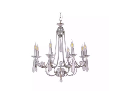 Noble lustre de plafond lampe couronne lustre cérémonial lustre blanc lustre de plafond