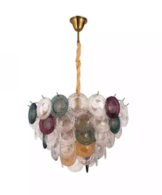 Lustre Lampe de plafond Éclairage de chambre Salon Cristal