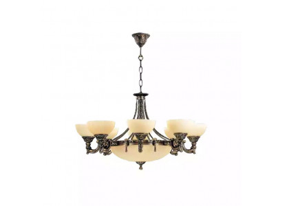 Plafonnier lustre Lustre Lustre Plafonnier Verre Beige Lampes neuf