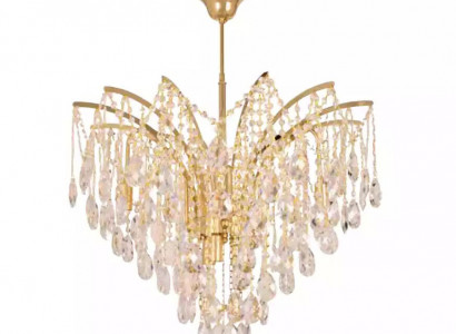Chic lustre en cristal pour un éclairage de design exclusif de la salle de séjour