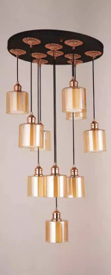 Lustre en cristal élégant lustre lustre plafonnier lustre suspension lampe or