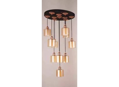 Lustre en cristal élégant lustre lustre plafonnier lustre suspension lampe or