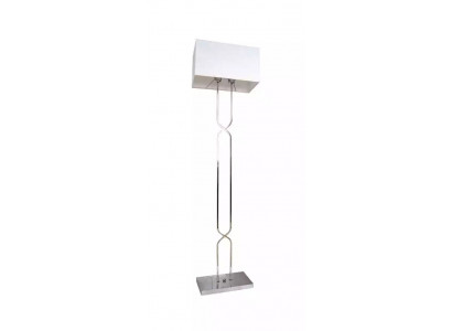 Lampe de sol Lampe de sol Lampadaires Lampes Lampe Blanche Moderne en Métal