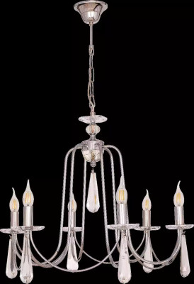 Lustre brillant nouvel espace intérieur pour le salon en cristal