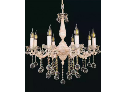 Lustre Lustre Lustre Beige Lampe de plafond Lampe en cristal