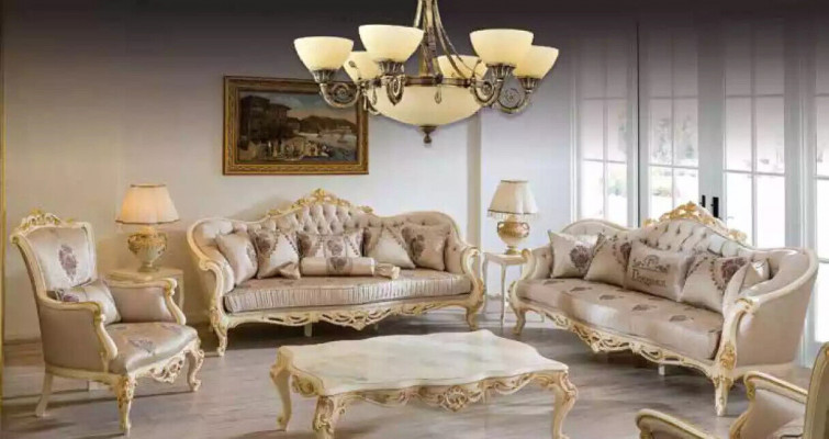 Lampe Lampe de plafond Lustre Lustre Lustre Verre Beige Art