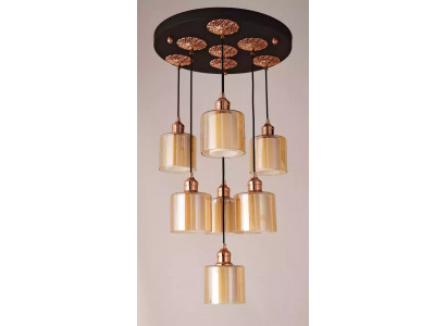 Lustre suspendu moderne lampe plafonnier lustre plafond couronne lampe plafond
