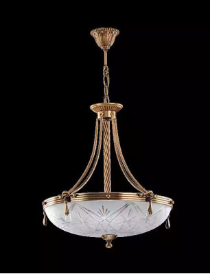 Lampe Lustre Lustre Luminaire Chandelier Verre Gris Or
