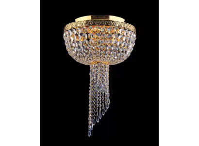 Lustre Plafonnier Luxe Or Lustre Plafonnier Cristal Art