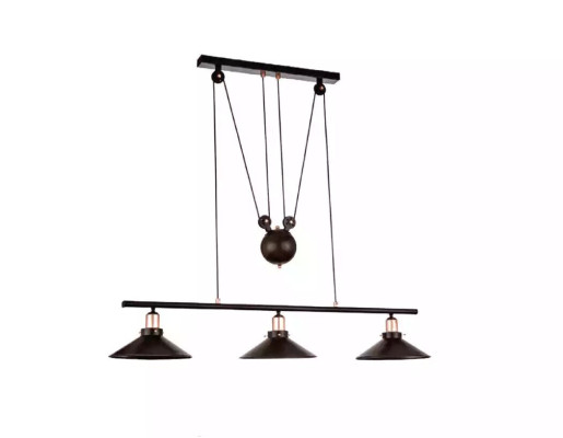 Lampe de plafond Une lampe suspendue moderne luxe de salon de style nouveau