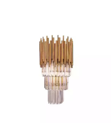 Chandelier doré, lampe suspendue en cristal, lustre, lampe, luminaire neuf pour salon