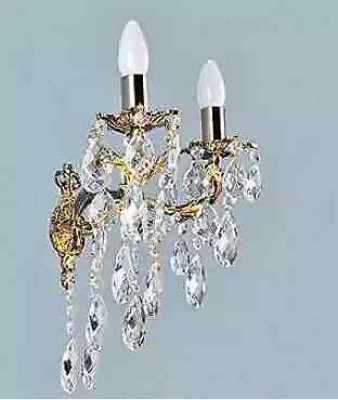 Applique murale luminaires murale lampe lustre lampes murales argent cristal