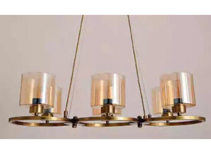 Lampe de plafond Suspension Design belle Moderne Salon Verre nouveau