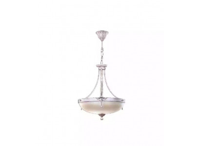 Lustre Plafonnier Lustre Moderne Lampe de Plafond en Verre Beige
