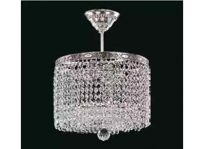 Lustre lustre de plafond en cristal de lustre de lampe de plafond luxueux en or
