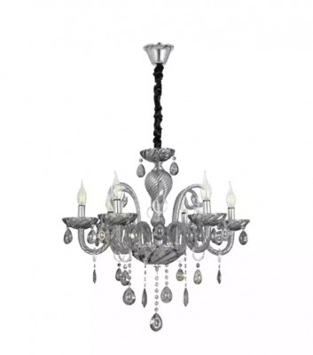 Lustre pour le salon intérieur en cristal étincelant neuf.