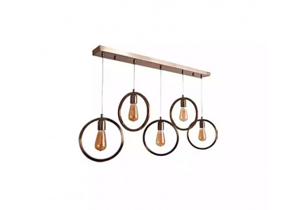 Lustre suspendu noir chic Lampe de plafond 70x90cm Lampe de salon Luminaires