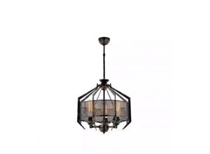 Lustre de plafond Une lampe suspendue moderne de luxe pour le salon, de style noir nouveau