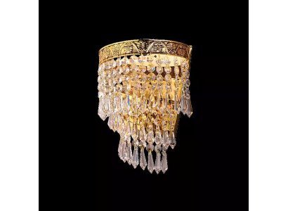 Lustre Plafonnier de luxe Lustre en or Lampe de plafond en cristal Art