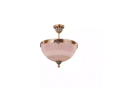 Lustre Lampe de plafond Lustre Lampe de plafond Verre Marron Or
