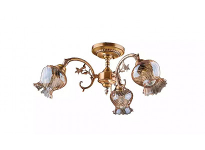 Lustre Plafonnier Lustre Plafonnier Lampes Verre Or Art