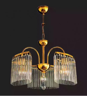 Lustre Plafonnier Lampe de chambre Lustre doré neuf
