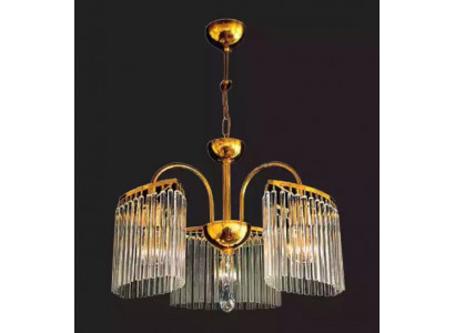 Lustre Plafonnier Lampe de chambre Lustre doré neuf