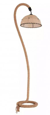 Lampe sur pied lampe sur pied lampe de luxe lampes lampadaire beige corde nouveau
