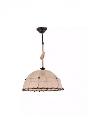Plafonnier Lustre Lustre Lampe Beige Moderne Corde