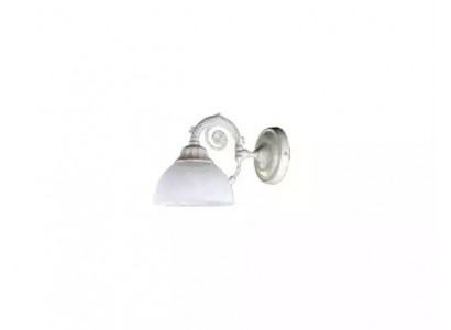 Applique murale lampe murale appliques murales Art Lüster Appliques murales Verre blanc