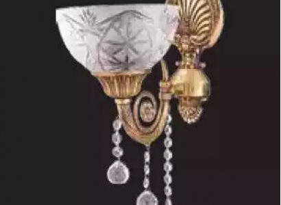 Applique murale Lampes murales Or Applique murale Lustre Lampes murales Gris Verre