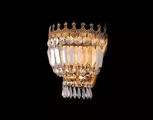 Applique murale lampe murale lampes murales lustre lampes murales cristal doré