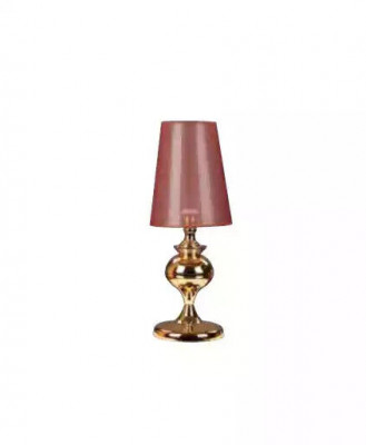 Lampes de table de design de luxe moderne Luminaire sur pied rouge Salon