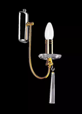 Lustre en cristal en forme de candélabre lampe murale Lustre lampes murales