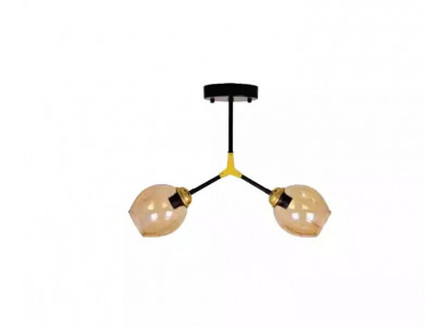 Lustres Lustre Lumière de plafond Lustre Lampe de plafond Verre Or Moderne