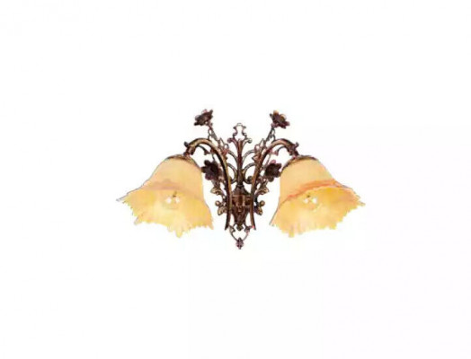 Applique murale lampes murales applique murale lustre applique murale fleurs verre brun