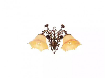 Applique murale lampes murales applique murale lustre applique murale fleurs verre brun