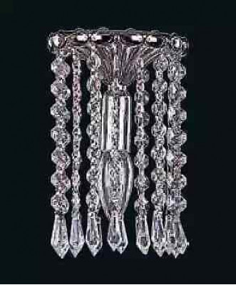 Lampe de plafond lustre plafonnier lustre argent lustre lampe en cristal