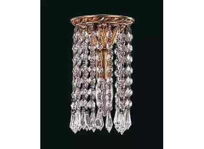 Lustre de plafond Chandelier Doré Lampe de plafond Lustre Crystal Lampe