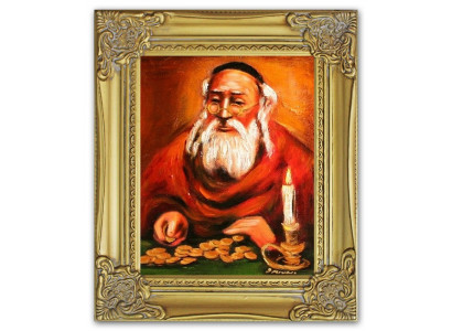 Image d'huile image d'huile peintures images image peinte à la main en huile avec cadre baroque G04973