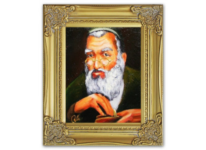 Image d'huile, images d'huile, peintures, images, image peinte à la main à l'huile avec cadre baroque G06510