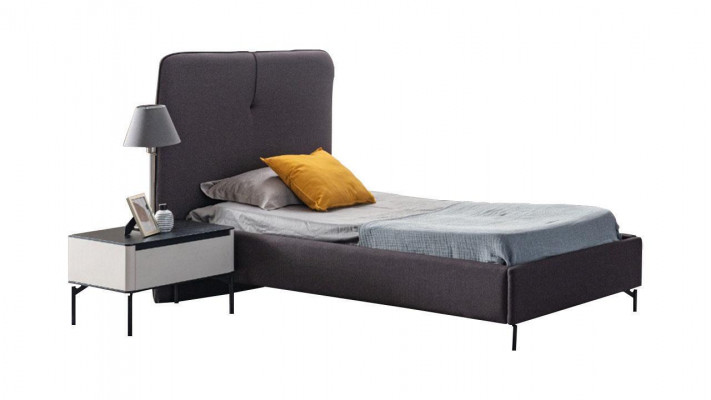 Meubles pour enfants gris lit pour enfants de designer table de chevet en bois suite de luxe