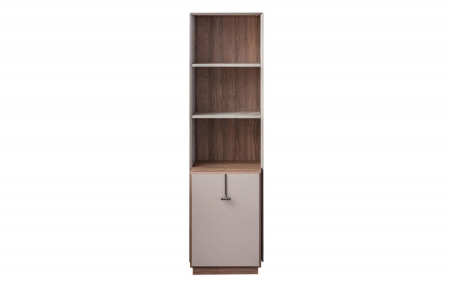 Étagère sur pied de designer moderne Beige Étagères de bureau Bibliothèque