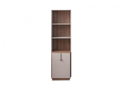 Étagère sur pied de designer moderne Beige Étagères de bureau Bibliothèque