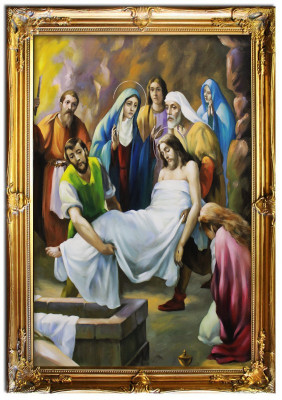 Religion Jésus-Christ Artisanat Peinture à l'huile image tableau huile images cadre images G01630