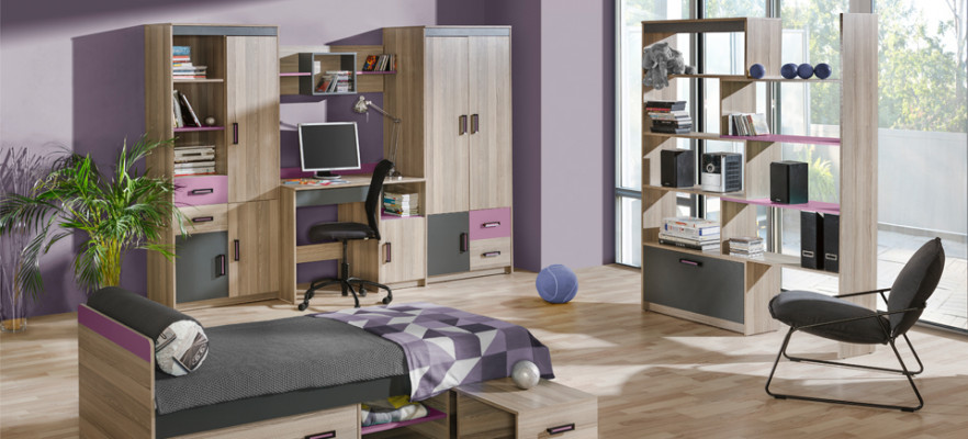 Armoire Armoire Unit mur Chambre Chambre des jeunes Choix de couleur neuf