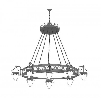 Grand luminaire Lampe Lustre Lampes de luxe xxl Luminaire plafonnier 220x250