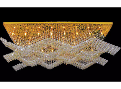 Grand luminaire Lampe Lustre Lampes de luxe xxl Plafonnier 100x200cm